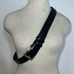 Bill Lavin Mock Croc Leather Soft Collection Belt